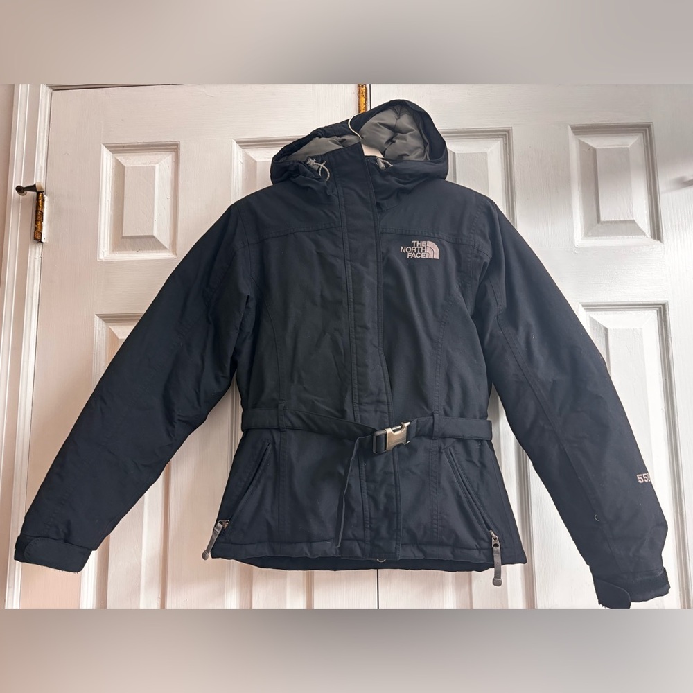 The North Face®️ Black Belted Parka
